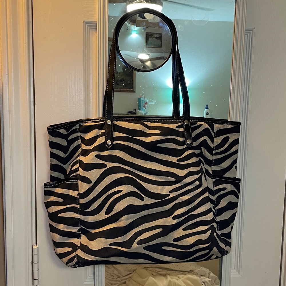 Zebra Tote Bag
